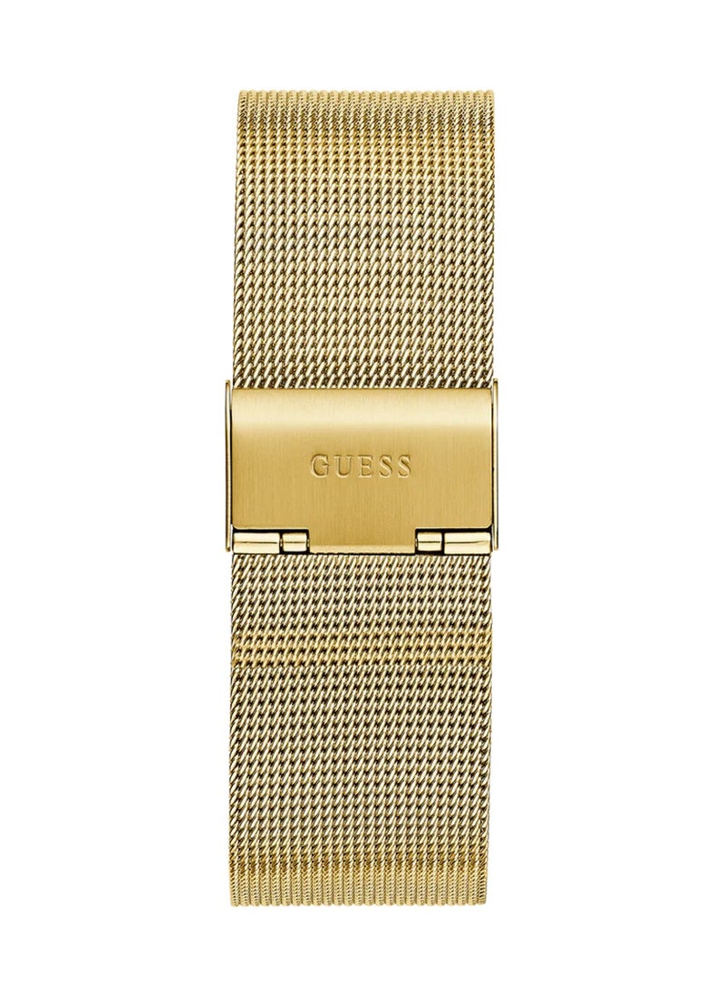 GUESS Marshall Men’s Gold Tone Analog Bracelet Style Straps Watch GW0794G2 - 42mm  - Image 4