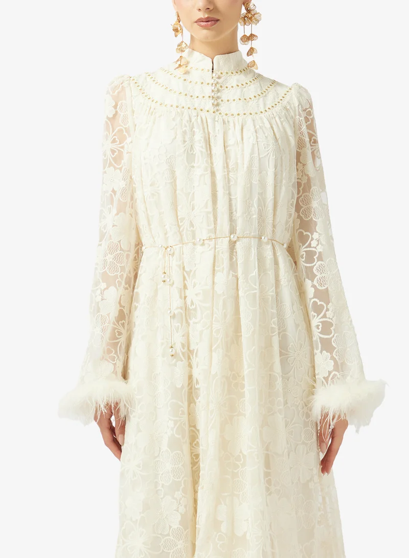 Khizana  Lace A-line Dress for Women | Best Price UAE