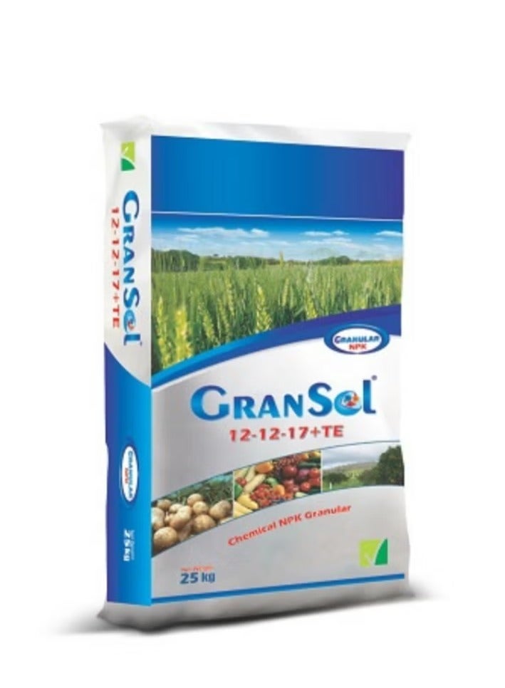 GRANSOL Most Popular Npk 12-12-17+TE Made In Saudi Arab "Garden Care" (5KG)