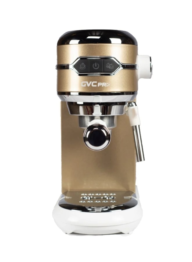 جي في سي برو ماكينة صنع قهوة اسبريسو 1 L 1450 W GVCM-1905 ذهبي - Image 2
