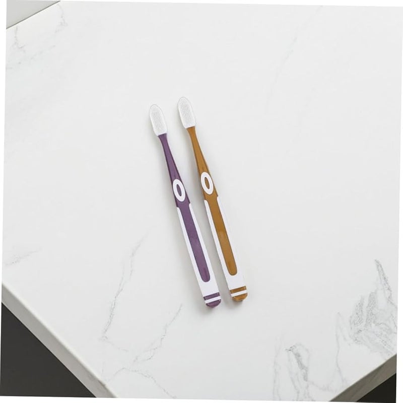 8PCS Soft Silicone Toothbrush For Adults Sensitive Teeth And Gum Care Portable Travel Family Pack - Image 5