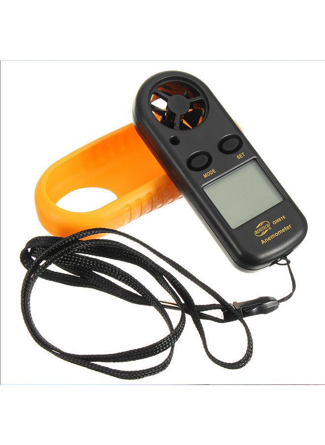 Benetech Digital Anemometer Handheld Wind Speed Meter Gauge Accurately Measure Wind Temperature Speed Backlight LCD Digital Weather Meter  - Image 3