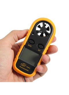Benetech Digital Anemometer Handheld Wind Speed Meter Gauge Accurately Measure Wind Temperature Speed Backlight LCD Digital Weather Meter  - Image 1