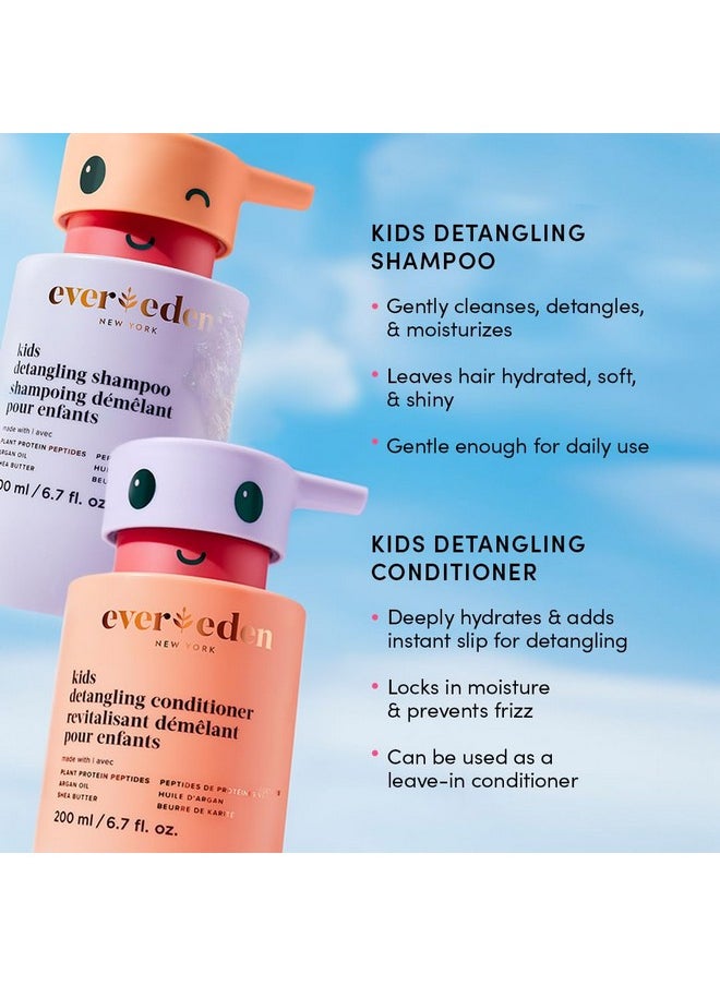 Evereden Evereden Kids Routine Bundle - Detangling Shampoo and Conditioner + Multi-Vitamin Face Wash and Face Cream for Kids 3+  - Image 4