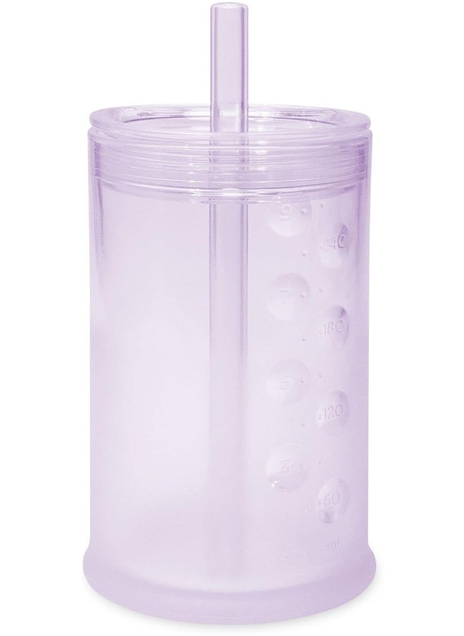 Olababy Olababy Clear View Silicone Training Cup with Straw Lid  - Image 1