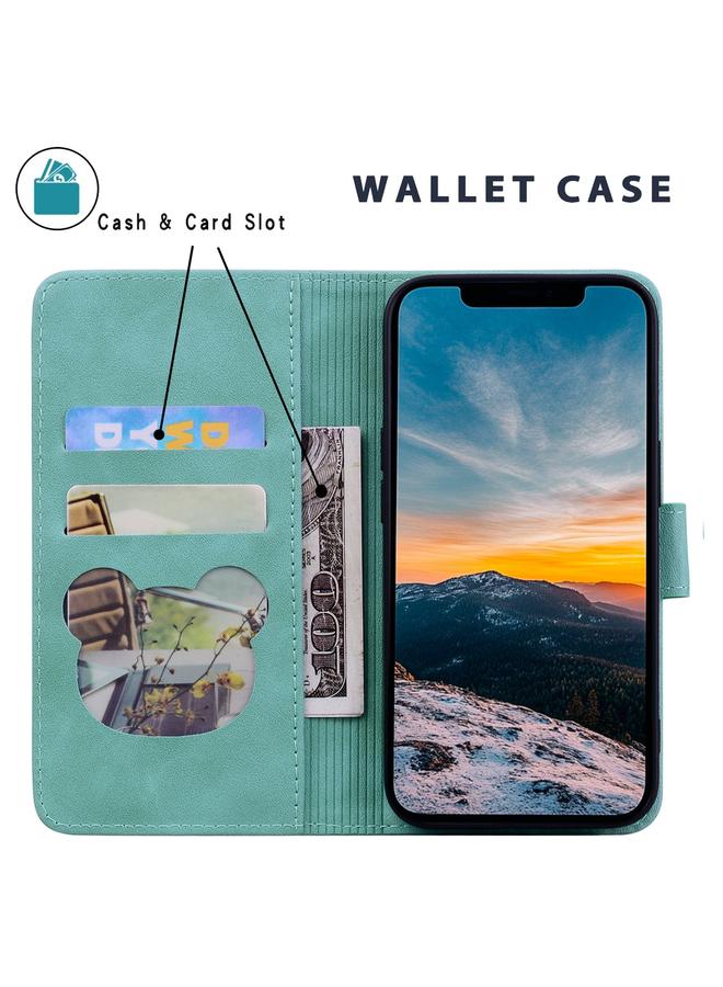 S-TOP Case For Samsung Galaxy A35 5G Cute Cat Embossed Leather Phone Case - Image 4