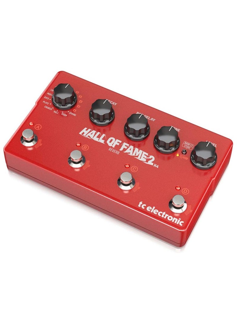 TC HELICON دواسة صدى TC HELICON، مع 4 مفاتيح MASH، صدى Shimmer و8 إعدادات مسبقة للصدى HALLOFFAME2X4REVERB - Image 3