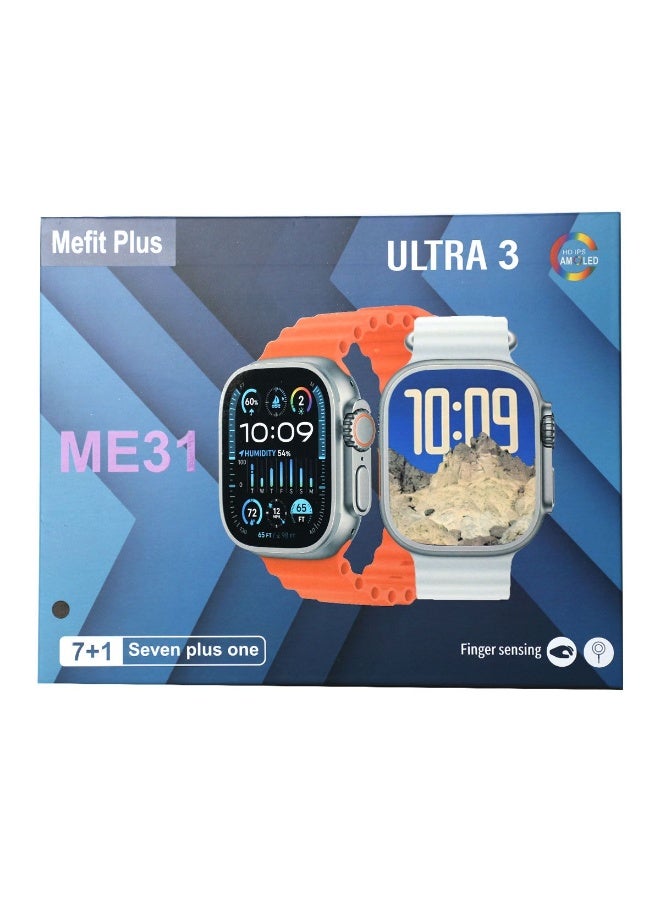 Smart Watch Me31 - 7 Straps - Charge Wireless - Image 4