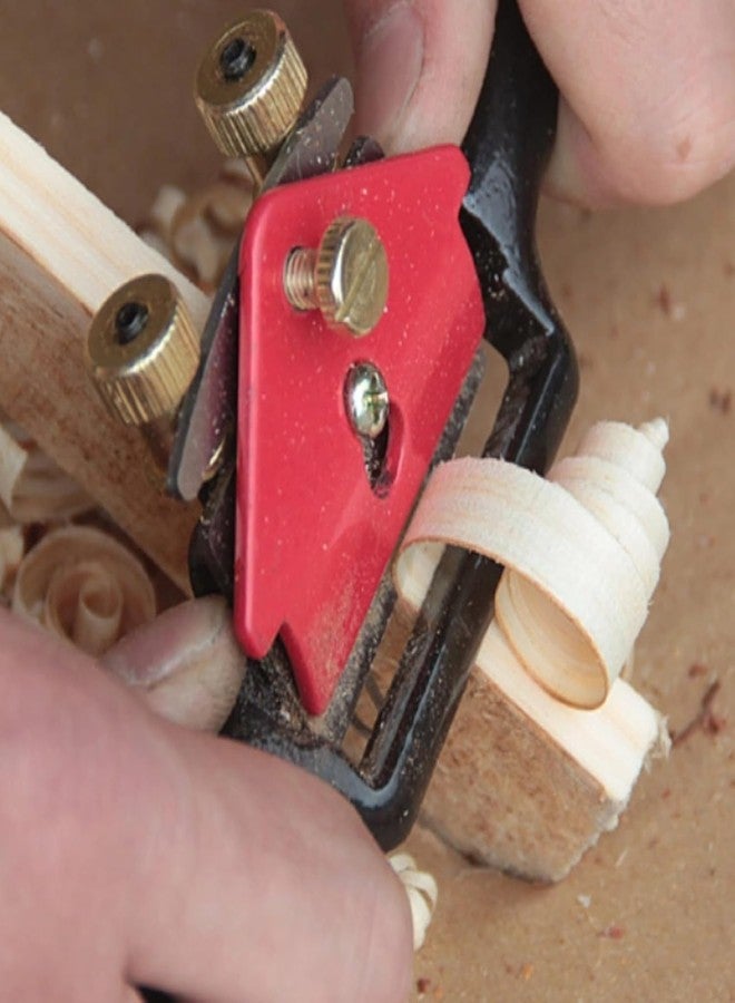 Artnery 10 Inch Plane Spokeshave, Adjustment Woodworking Cutting Edge Plane Spokeshave Hand Trimming Tool Woodworking Plane Spokeshave Adjustment Plane Spokeshave for planing round, curved planing - Image 2