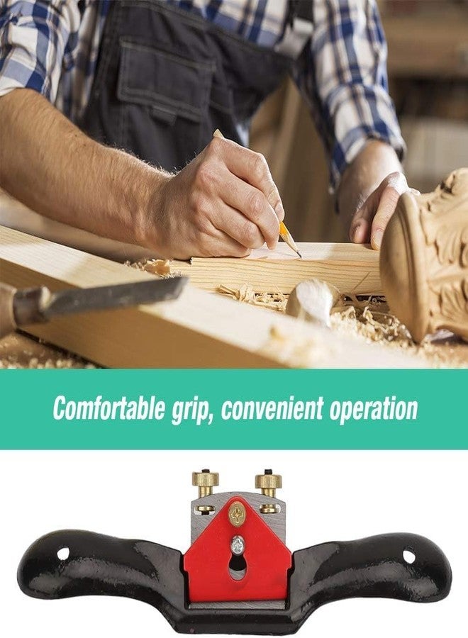 Artnery 10 Inch Plane Spokeshave, Adjustment Woodworking Cutting Edge Plane Spokeshave Hand Trimming Tool Woodworking Plane Spokeshave Adjustment Plane Spokeshave for planing round, curved planing - Image 4