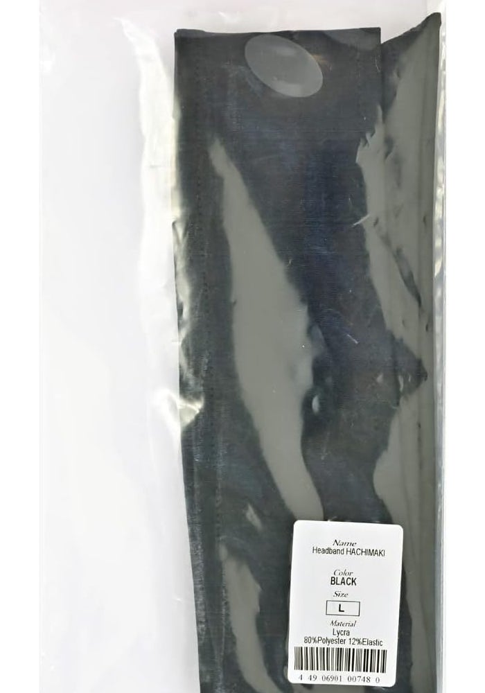 Butterfly Hachimaki Headband in Black - Image 4
