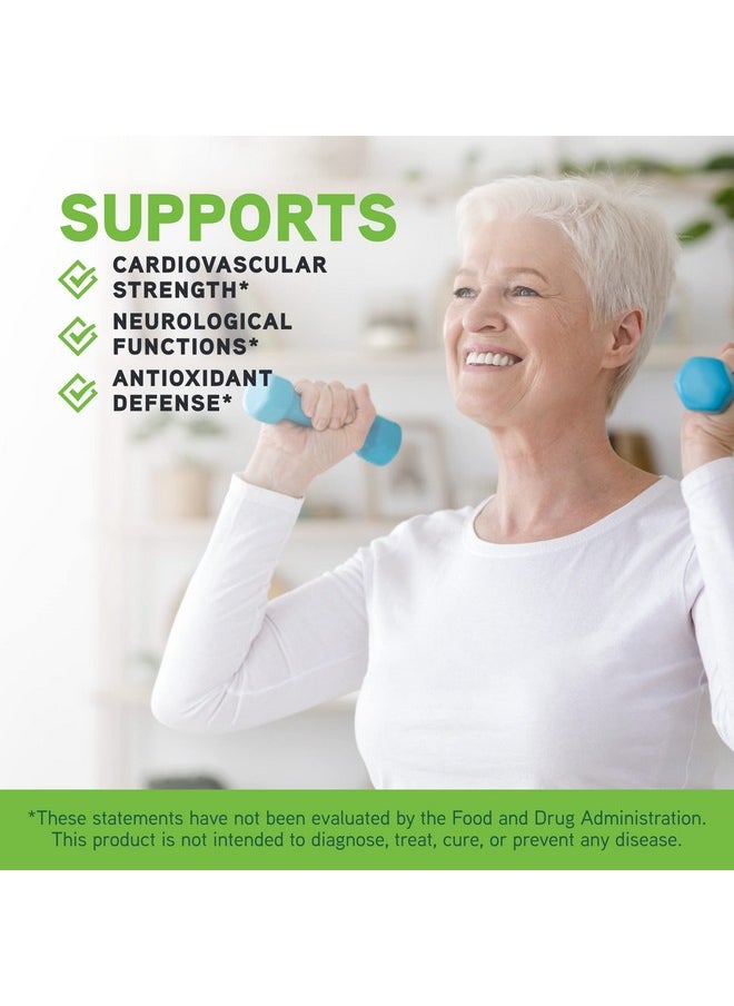 DaVinci Laboratories of Vermont Davinci Labs Spectra Senior Dietary Supplement For Cardiovascular Ocular And Antioxidant Support With Vitamins Minerals Coenzyme Q10 Ginkgo Biloba Bilberry Extract And More 180 Capsules  - Image 5