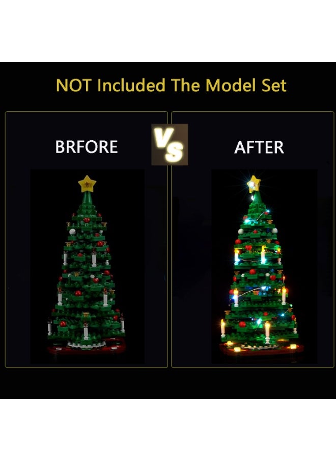 BRIXSPARK Light for Lego-40573 Christmas Tree Building Blocks Model (Lego Set NOT Included)  - Image 5