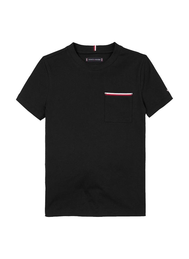 TOMMY HILFIGER - Kids Pocket Logo T-Shirt - Image 1