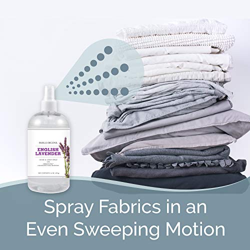 SMELLS BEGONE Air Freshener Home & Linen Spray - 16 oz, Pack of 2 - Odor Eliminator - Made with Essential Oils - English Lavender Scent - Image 2