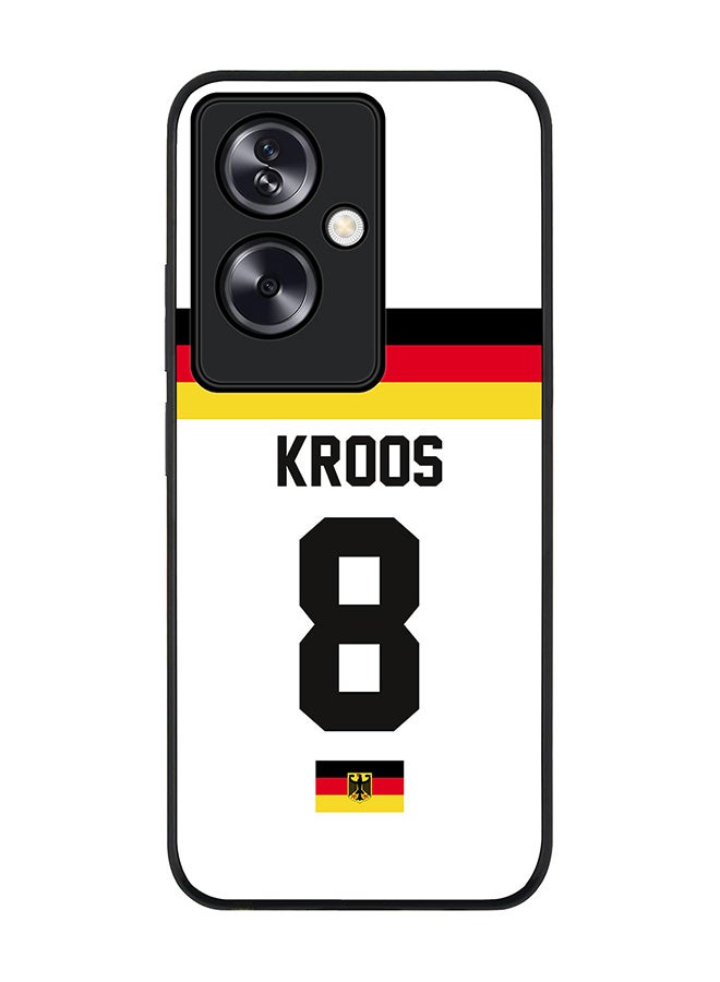 Stylizedd Rugged Black Edge Case for OnePlus Nord N30 SE, Slim fit Flexible Case Cover - Football Team - Germany, Player Name - Kroos - Image 1
