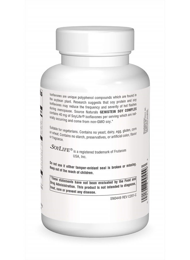 Source Naturals Genistein Soy Complex 1000 mg - 240 Tablets - Image 2