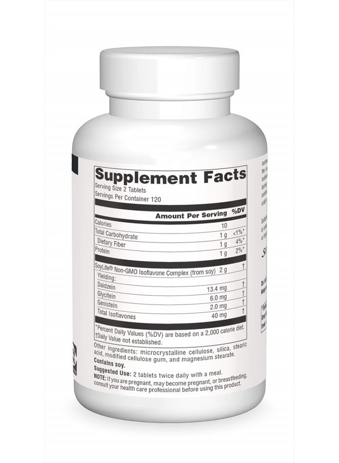 Source Naturals Genistein Soy Complex 1000 mg - 240 Tablets - Image 3