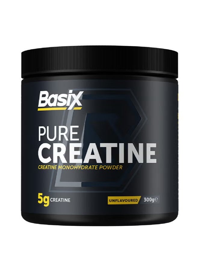 Basix Pure Creatine Unflavored 300 Gm - Image 1