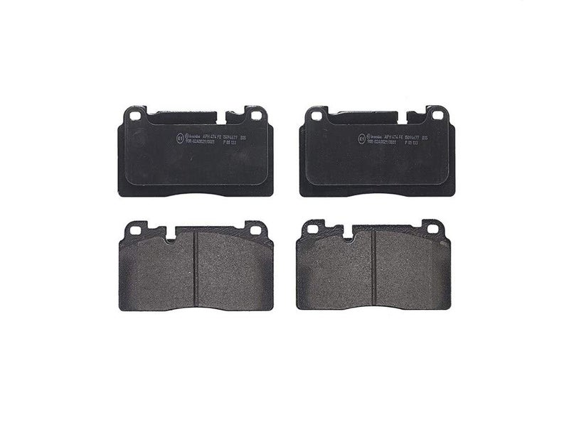 Brembo P85133 LowMet Alloy Steel Front Disc Brake Pad Set AUDI OE 8R0698151AB