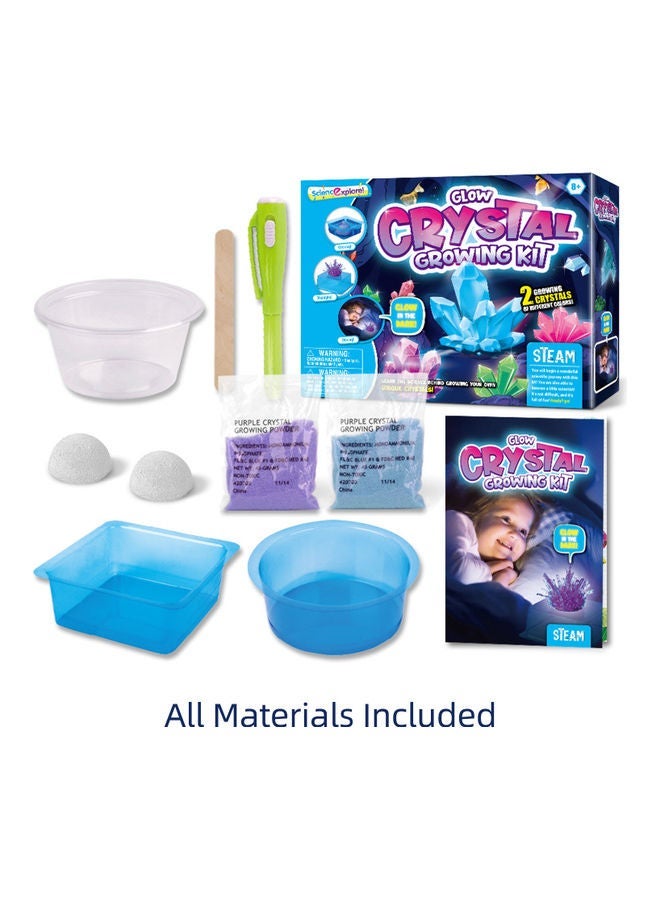 NIBEMINENT 2-Piece Science Experiment Luminous Crystal Multicolour - Image 5