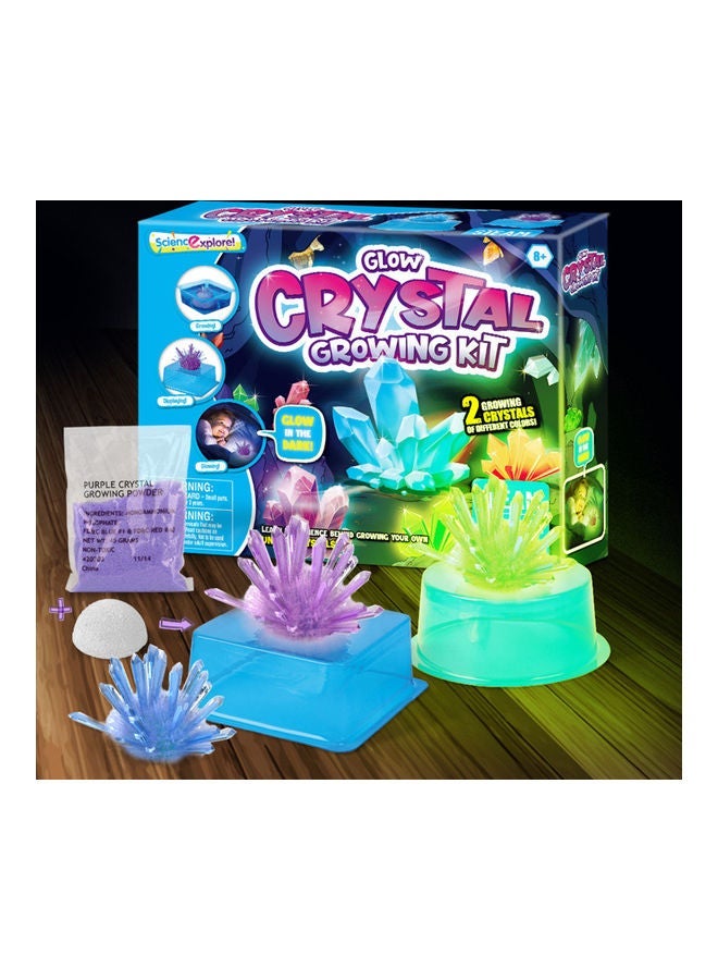 NIBEMINENT 2-Piece Science Experiment Luminous Crystal Multicolour - Image 4