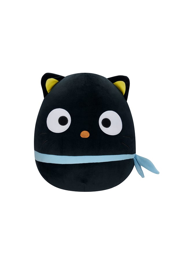 Squishmallows Little Plush 8 inch Sanrio Core Chococat Blue Ribbon , Officially Licensed Kellytoy Plush Toy, Colorful Soft Toy, Gift for Kids, Girls & Boys Washable Squishy Stuff Toy Multicolor All Age  - Image 1