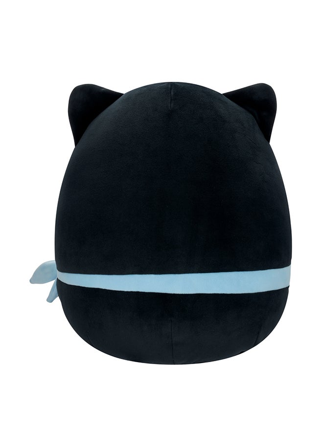 Squishmallows Little Plush 8 inch Sanrio Core Chococat Blue Ribbon , Officially Licensed Kellytoy Plush Toy, Colorful Soft Toy, Gift for Kids, Girls & Boys Washable Squishy Stuff Toy Multicolor All Age  - Image 4