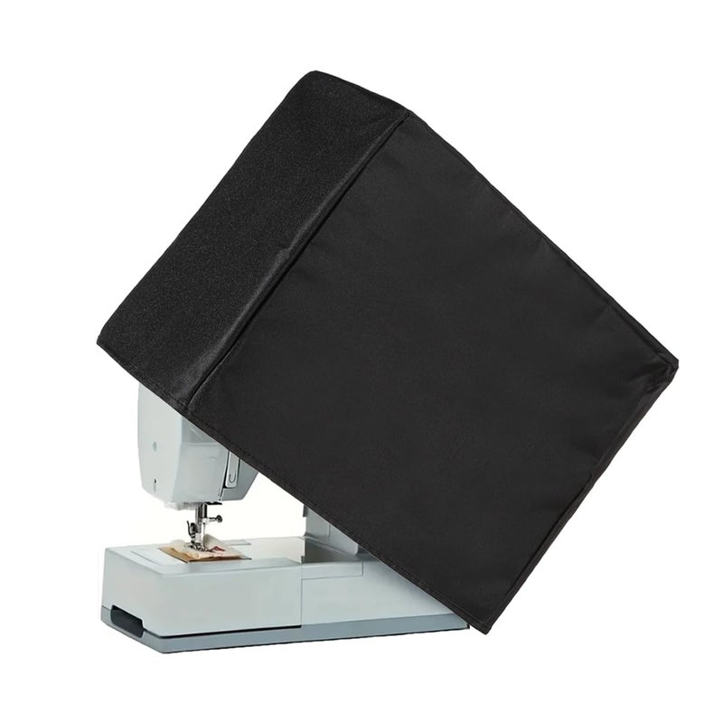 JPJYE Sewing Machine Dust Cover 173 x 13 x 75 inches Compatible with Standard Singer Brother Janome Machines BLACK 173X75X13 INCH - Image 3