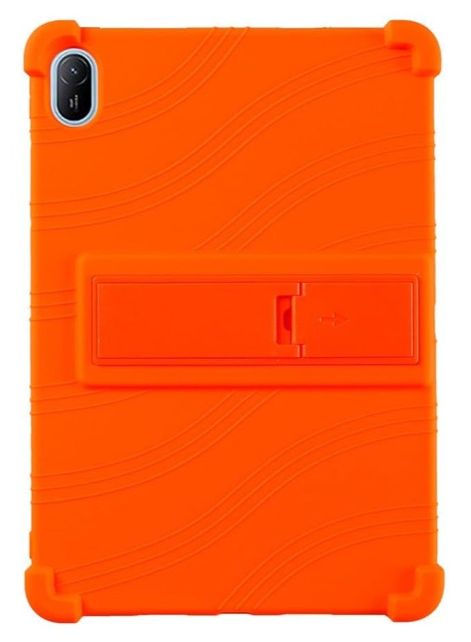 عام جراب لجهاز Huawei MatePad SE 11 بوصة 2024، غلاف ناعم من السيليكون صديق للأطفال، مع قاعدة قابلة للتعديل لجهاز MatePad SE 11 بوصة.