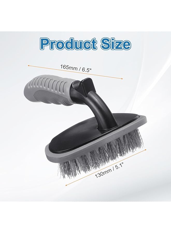 KASTWAVE Wheel & Tire Brush Cleaner For Car, Wash Brush Auto Tire Cleaner With T-Handle For Car Detailing Scrubbing Tools - Image 2