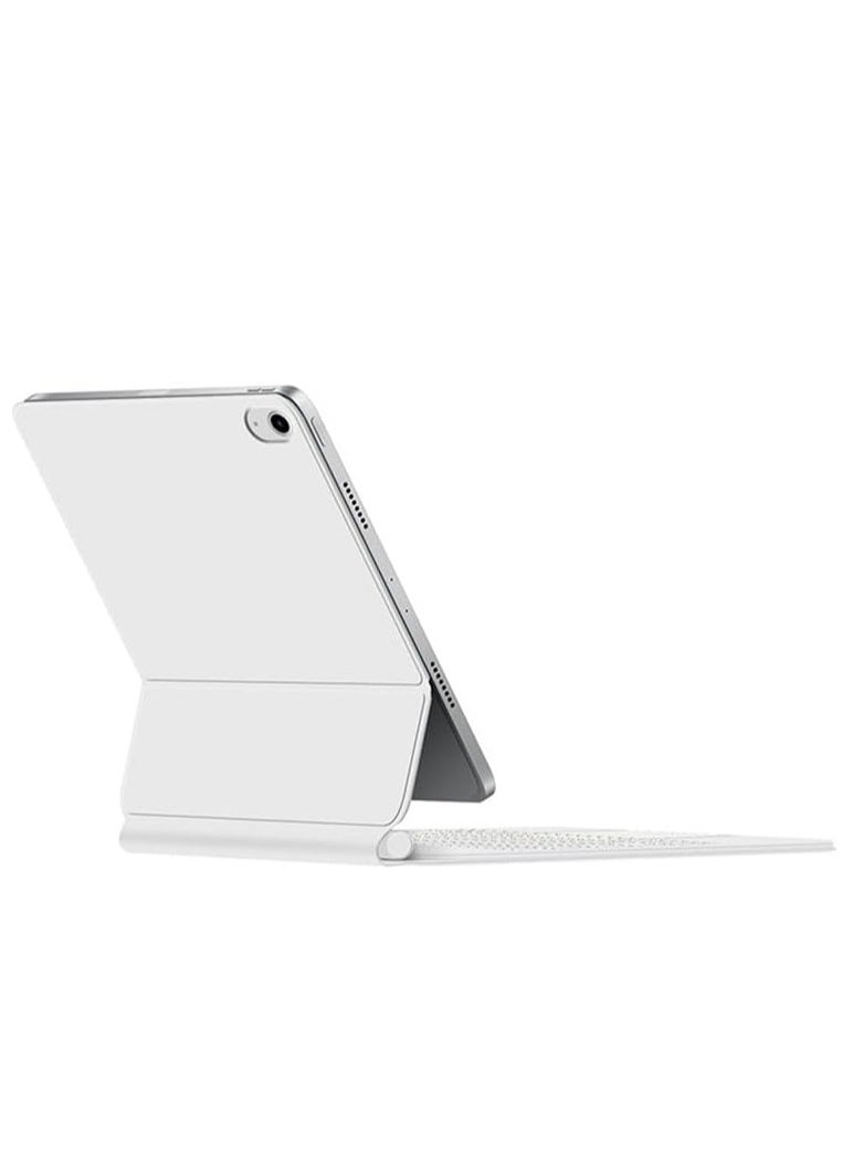 Generic - Magnetic Floating Wireless Keyboard Case for iPad Mini 7 A17 Pro, iPad Mini 7th/6th Generation (2024/2021), Bluetooth Keyboard with Multi-Touch Trackpad (white) - Image 1