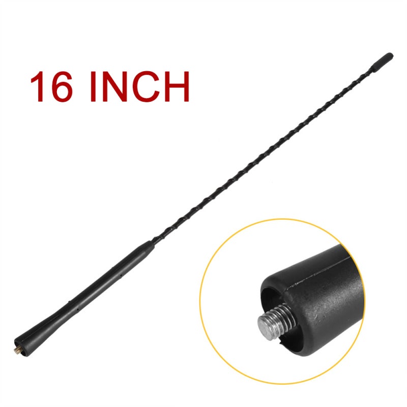 Car Antenna 16" High Sensitivity Signal Receiver - Weather Resistant Vehicle Accessory for Universal Fit Car Roof Replacement & Decoration - Image 4