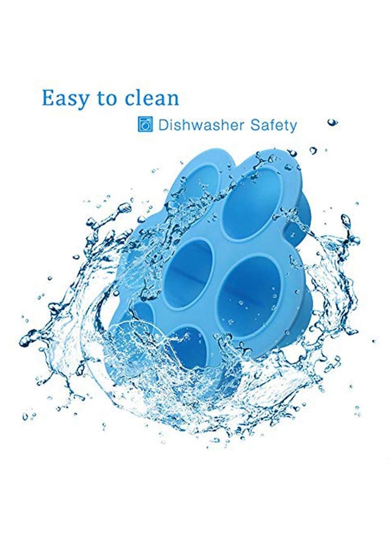 SYOSI - SYOSI 2Pcs Silicone Popsicle Molds,  Baby Food Freezer Trays with Lid Mini Popsicle Moulds Egg Bites Molds for Instant Pot Accessories - Image 1