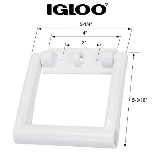 Igloo 21023 25-72 Quart Cooler Handle with Screws (White, 1 ea) - Image 2