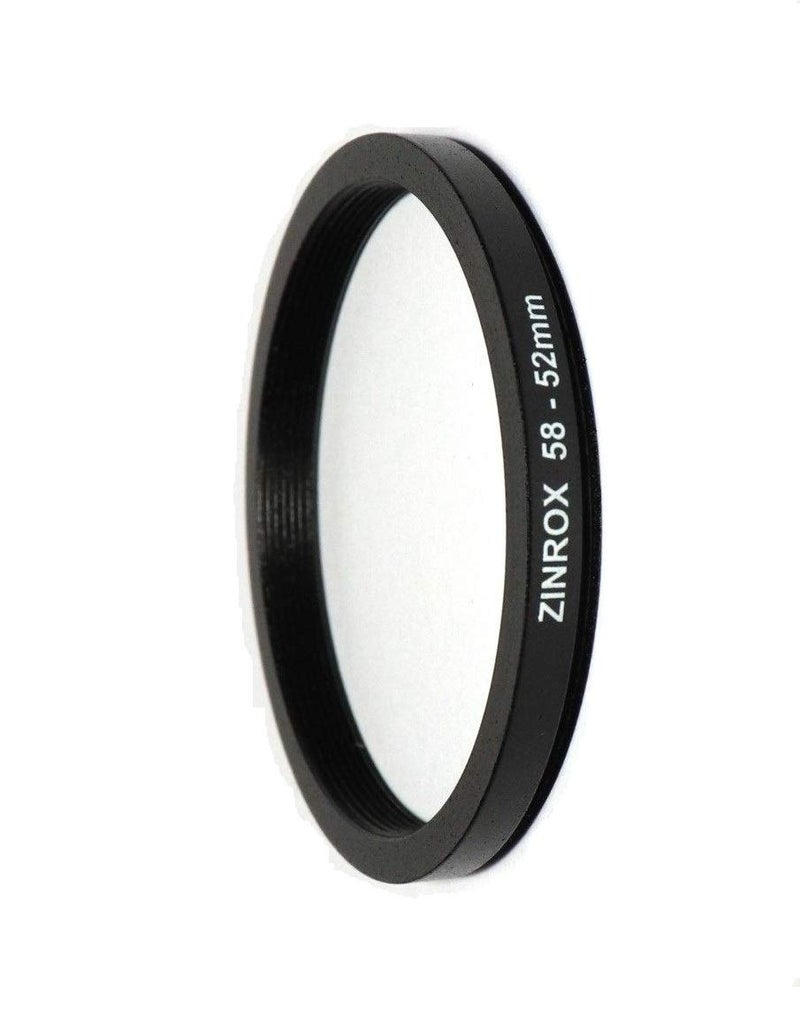 ZINROX® 58-52mm Step Down Lens Filter Adapter Ring - Set of 1 Piece - Allows You to Fit Smaller Size Lens Filters on a Lens with a Larger Diameter - Size : 58-52mm - Image 3