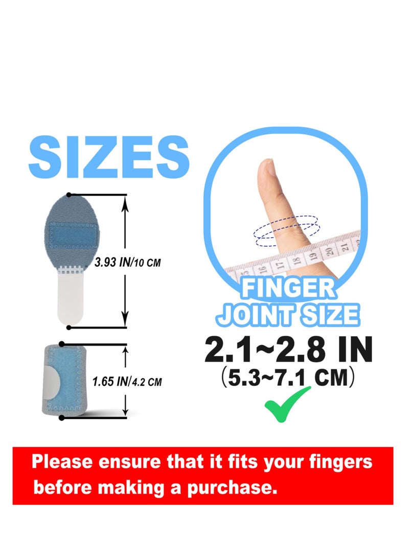 Generic 5pcs Finger Splint, Adjustable Trigger Finger Splints Brace Kit, Finger Straightener for Fracture/Knuckle Immobilization/Arthritis, Fits Thumb/Middle Finger/Ring Finger/Index Finger/Little Finger  - Image 2