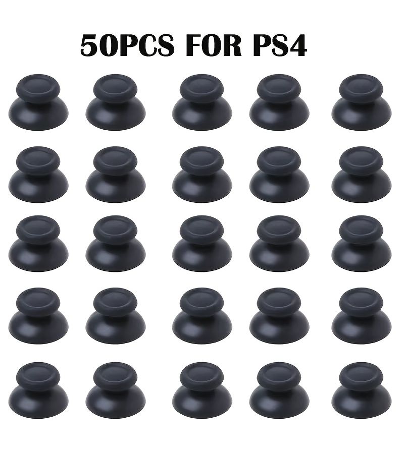 أغطية لعصا التحكم متوافقة مع PS4 PS5 Xbox One Xbox 360 50 قطعة - Image 1