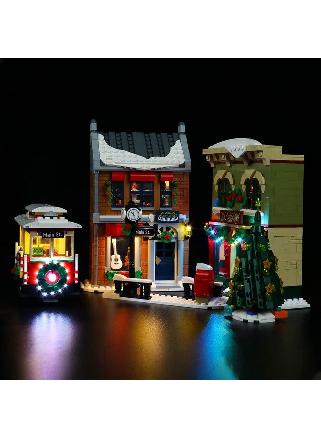 VONADO LED Light Kit Compatible with Lego Holiday Main Street 10308, DIY Lighting Compatible with Lego Christmas Building Toy Set (NO Lego Model,ONLY Lights) - Image 1