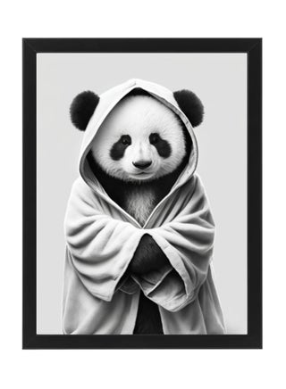 Panda in Bathrope , Bathroom Wall Art, Nursery Poster with Frame 30x40cm - pzsku/Z1DEBF811280CB7E2F3C9Z/45/_/1700573853/f647c81d-5c47-448d-afd7-db3c25448a04