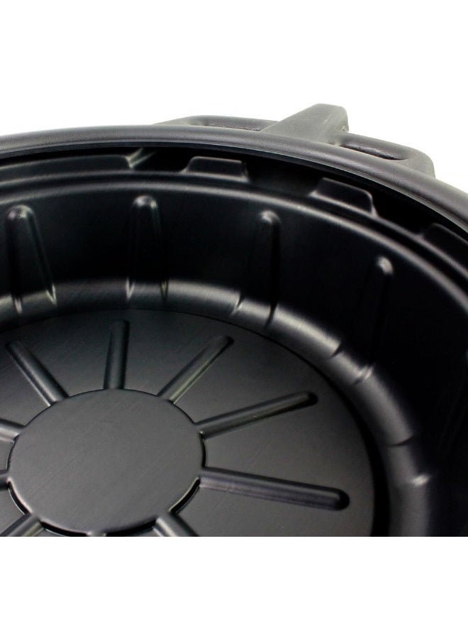 Capri Tools CP21024 Portable Oil Drain Pan, 2 gallon, Black - Image 4