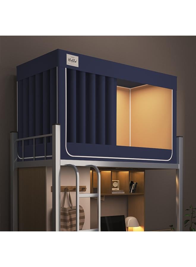 Bluejw Anti-mosquito And Dustproof High-grade Shading Curtain For Dormitory Universal Zipper Wholesale - Image 2