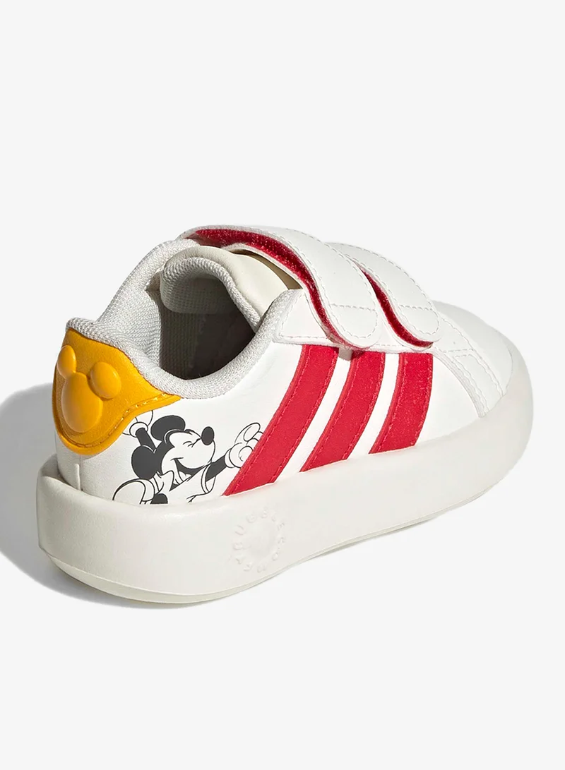 Adidas OWHITE/PURRUB/CREYEL Infant Grand Court Mickey Cf  | Best Price UAE