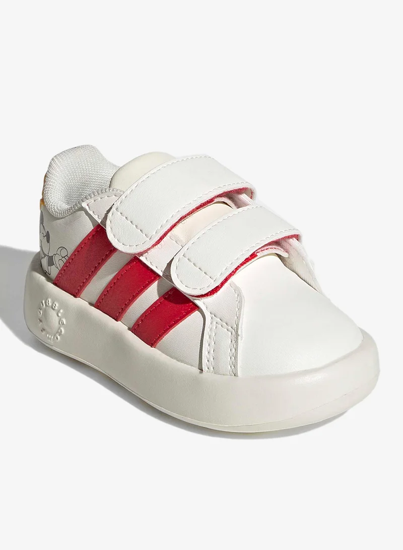 Adidas OWHITE/PURRUB/CREYEL Infant Grand Court Mickey Cf  | Best Price UAE