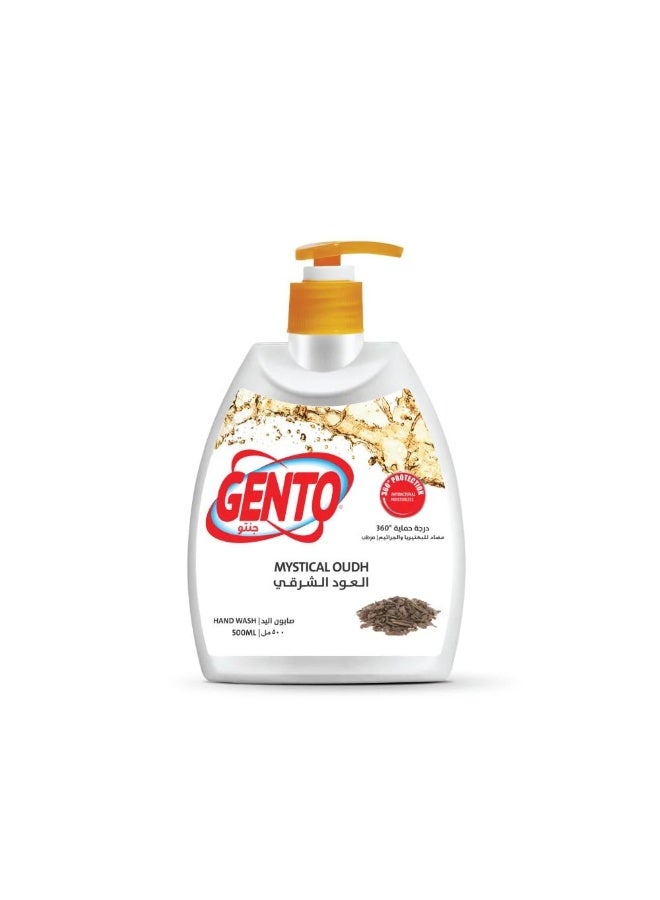 Gento Hand Wash Mystical Oudh, 500Ml