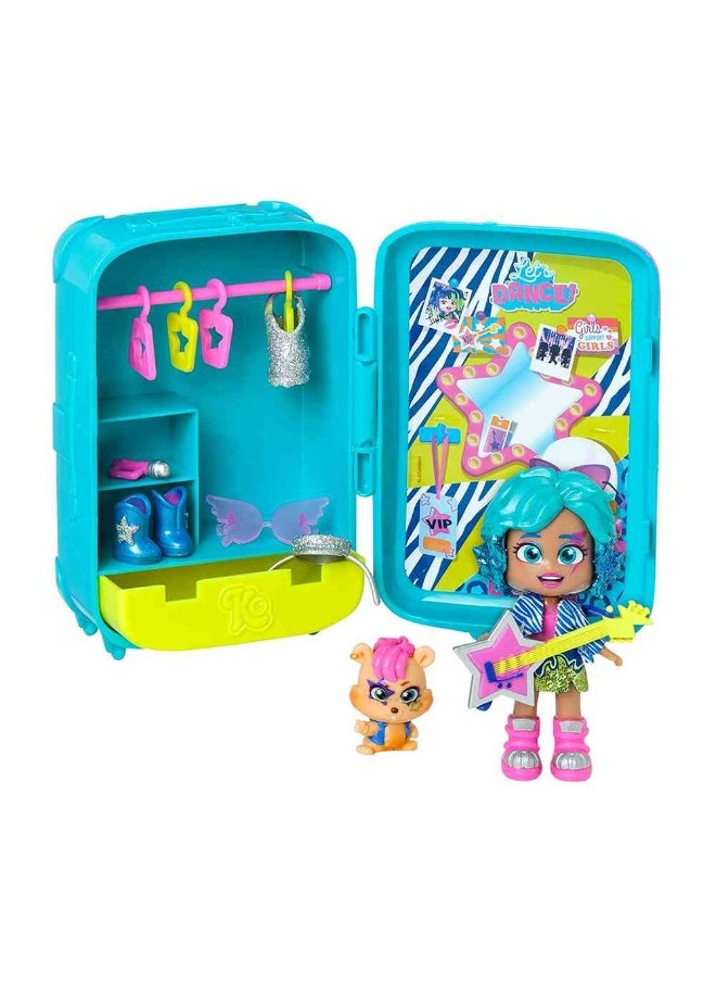KookyLoos - Kookyloos Holiday Yay! Series Suzie'S Suitcase With Doll & Fashion Accessories - Image 1