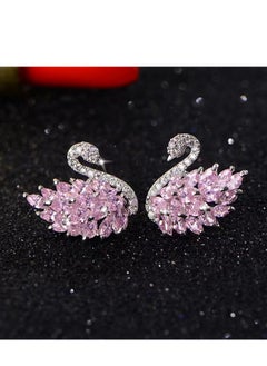Generic Swan earrings fashion temperament trend high-grade sense of everything  - Image 1