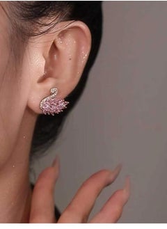 Generic Swan earrings fashion temperament trend high-grade sense of everything  - Image 3