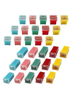 RATSAW 30 Pieces Car Fuses Assortment Kit Tall Standard and Low Profile Box Shaped Fuses Assortment Kit, Car Fuse Assortment Kit (20A, 30A, 40A, 50A, 60A), Suitable for Chevrolet, Ford, Nissan Pickup SUV and Other Car Fuses  - Image 4