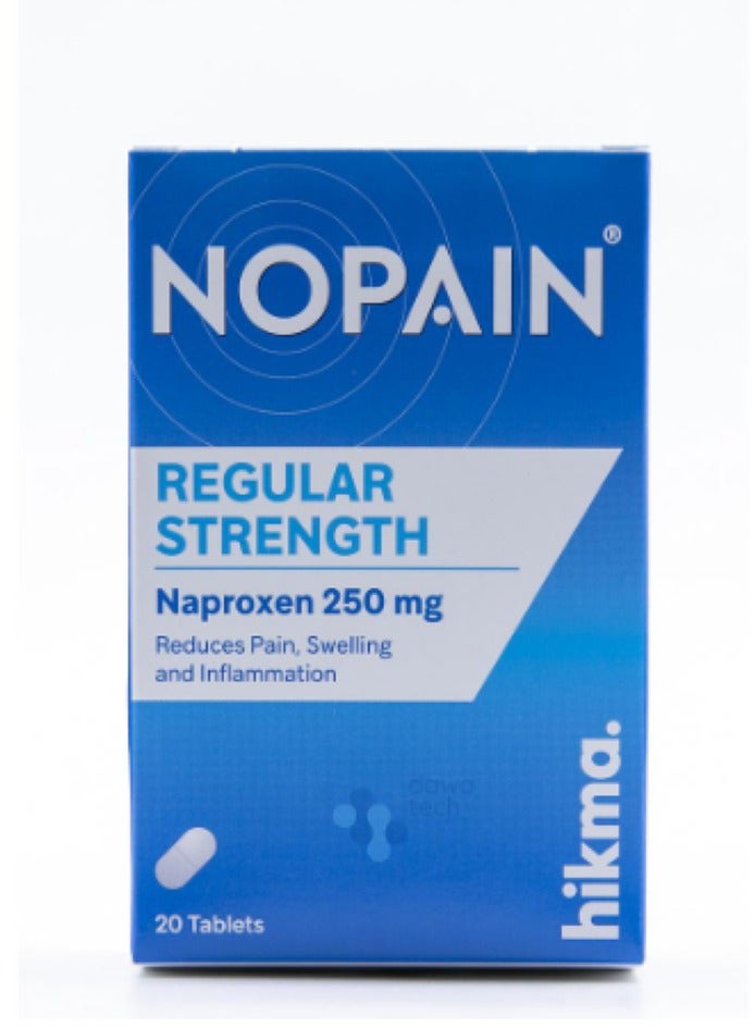 قوة عادية لا ألم 20 كبسولة 250 mg